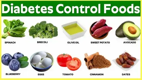 Person building a practical diabetic meal planning routine with healthy foods and meal prep