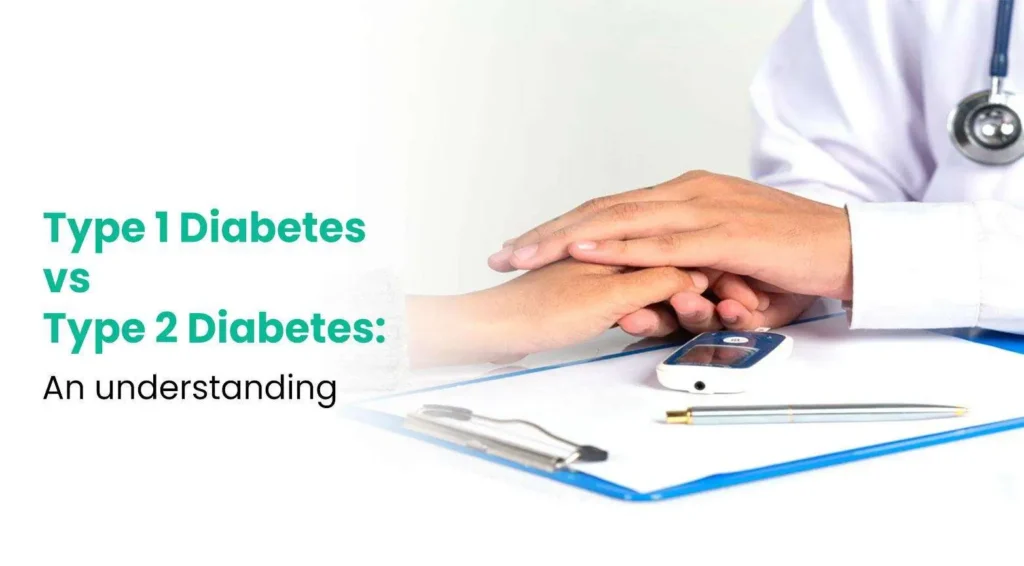 type 1 vs type 2 diabetes