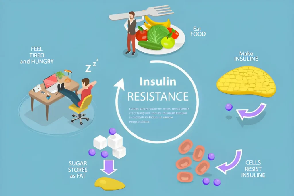 Insulin resistance symptoms fatigue weight gain warning
