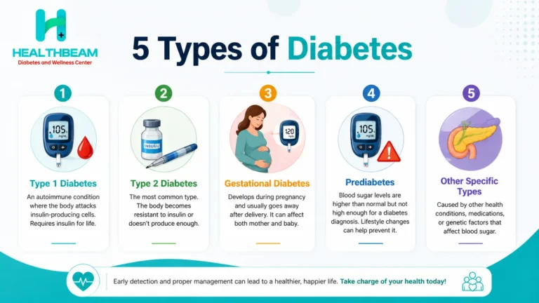 5 Types of Diabetes: Symptoms, Causes, and Treatment