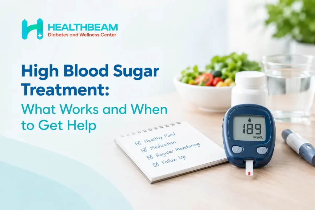 High Blood Sugar Treatment: What Works and When to Get Help