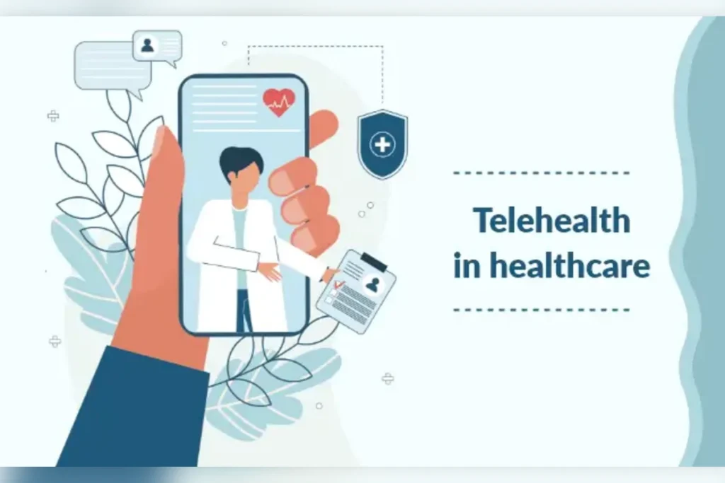 Patient using telehealth diabetes appointments online